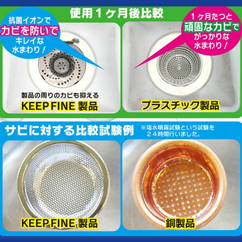 抗菌洗面台排水口ゴミ受け 小 8710800 webby-12712462 Webby サンプル画像3