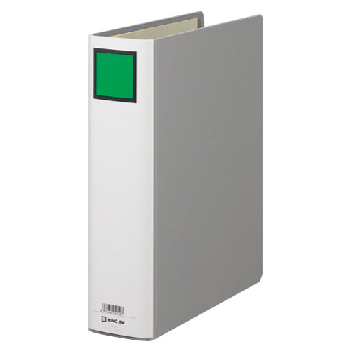 キングジム KING JIM キングファイルG A4S グレー 976N