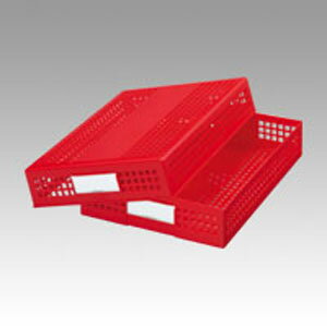 セキセイ シストレー A4 フタ付 赤 STX-70-20