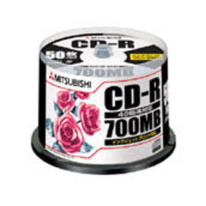 三菱化学 CD-R 700MB 50枚入 SR80PP50 三菱化学 CD-R 700MB 50枚入 SR80PP50