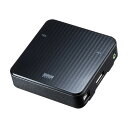 サンワサプライ DisplayPort対応手元スイッチ付きパソコン自動切替器 2:1 SW-KVM2WDPU(2)