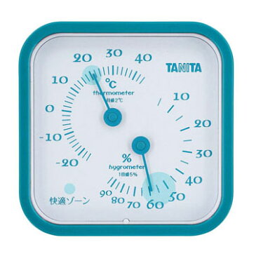 TANITA タニタ 温湿度計 ブルー TT-557 BOVQ003