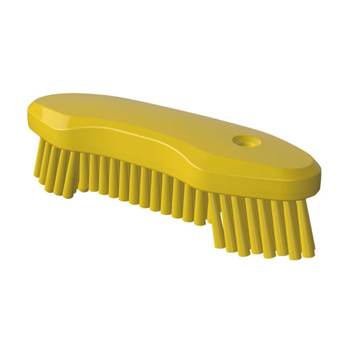トラスト 脱毛防止Wウイングスクラブブラシハード イエロー 123335