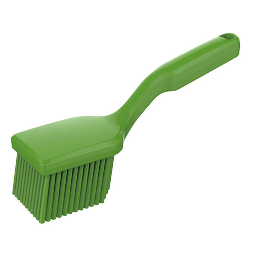 トラスト 脱毛防止 ショートハンドルブラシ ハード グリーン 124332