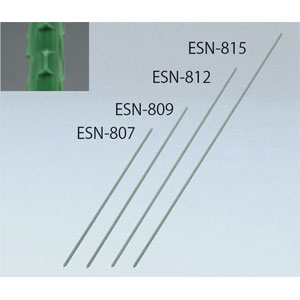 アイリスオーヤマ 園芸支柱 イボ付 グリーン ESN-807