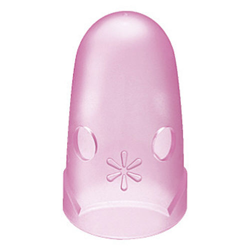 コクヨ キャップ型紙めくり メクリンキャップ Sサイズ 3個入 透明ピンク メク-25TP