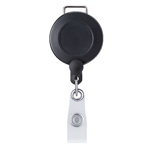 コクヨ I’d+ネックストラップ用リール 紐長さ最長約60cm クリップ付 ナフ-R1