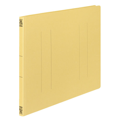 コクヨ フラットファイルV（樹脂製とじ具） A3横 15ミリとじ 黄 フ-V48Y