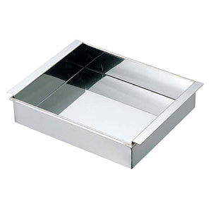 18-8 ハンダ付 玉子ドーフ器 関西型 21cm