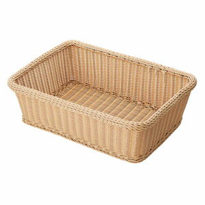 Rattan - トーダイ PPラタン ランドリーバスケット 長角 大 アイボリー CF-801-IV