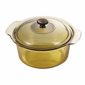 パール金属 VISIONS スープポット 3.5L CP-8697 両手鍋 超耐熱ガラス ガラス鍋 ガラス製 オーブン 電子レンジ対応 冷凍保存 直火