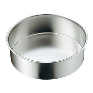 EBM 18-8 浅型 デコレーション型共底 15cm H55mm