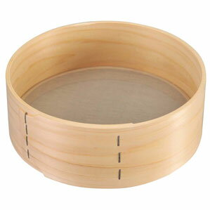 木枠 ステン張 そば粉フルイ 7寸 細目 60メッシュ