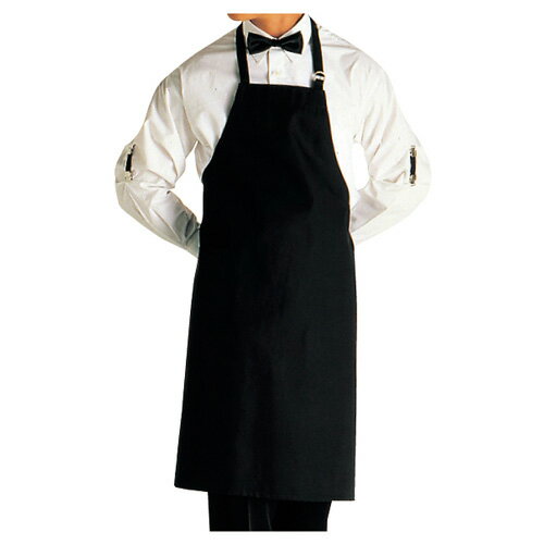 セブンユニフォーム エプロン ブラック CT2503-9