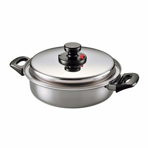 霜龍器物 18-10 エクストラ 卓上両手鍋 24cm