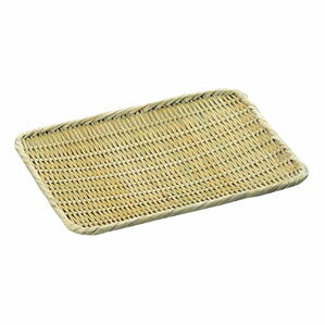 竹製 角盆ザル 8寸 180×240