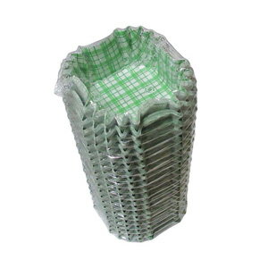 紙カップ ココケース 正角 500枚入 緑