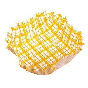 紙カップ ココケース 正角 500枚入 黄