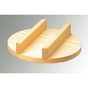 雅漆工芸 豊年釜用 木蓋 唐桧 43cm 40cm用