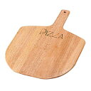 あす楽 ピザボード L PZ-003 ピザ カッティングボード 取っ手付き オシャレ 木製 ピザカッター ピザプレート pizza ピッツァ ピザボード