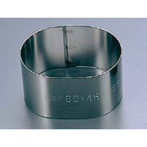 EBM 18-8 スポット熔接 小判型セルクルリング 60×45×H35