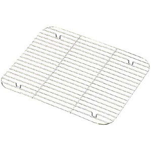 標準 角バット用網 クロームメッキ 3号用 281×206