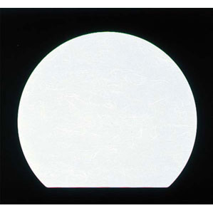 アーテック 尺三半月 懐石まっと 抗菌遠赤和紙 100枚入 無地 WHA-03