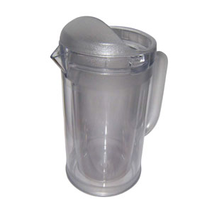 本間冬治工業 BK ポリカーボネイト ノンウェットピッチャー Bタイプ 1.7L クリア