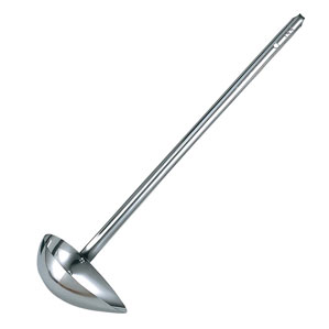 玉虎堂製作所 18-8 長柄 横口サービスレードル 180cc 375mm