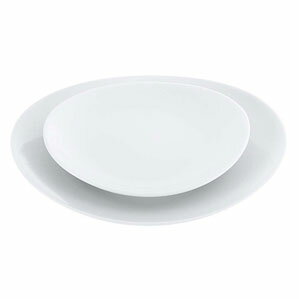 Other - 磁器 中華・洋食兼用食器 白楕円深皿 17cm