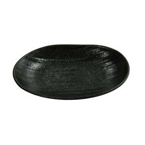 Oval Dishes - 天目砂鉄 楕円皿 6寸