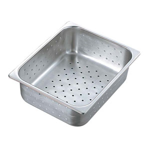 サンネックス SUNNEX サネックス 穴明ホテルパン 13217AH 1/2（H65）