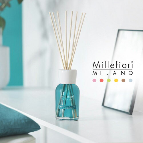 ミッレフィオーリ ルームフレグランス 【送料無料】ミッレフィオーリ Millefiori リードディフューザー NATURAL M 250ml メディテレーニアンベルガモット DIF-M-033