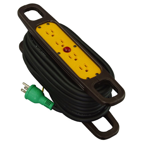 日動工業 ハンドリール 10m 黒 HR-E104-B