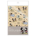 ナカバヤシ ディズニー ミニポケットアルバム ステッチャー綴式 L判・2段ポケット台紙 ミッキー&ミニー 3冊パック ア-PAL-206-3P
