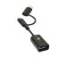 ʥХ䥷 Digio2 USB-A to microB&C Ѵ֥ 10cm CMBAR201 ֥å ZUH-CMBAR201BK