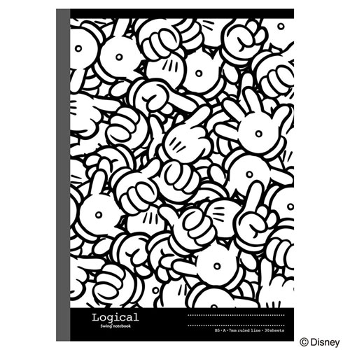 �����󥰥�������Ρ��� B5 A�� 7mm 30�� ��S-132A-2 �ʥ��Х䥷 Disney �ǥ����ˡ�