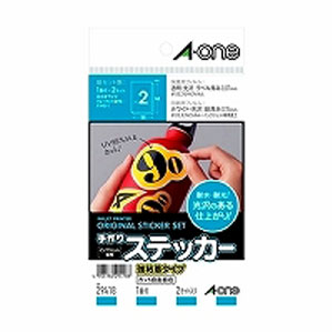 エーワン 手作りステッカー 強粘着タイプ はがきサイズ ノーカット 29418 エーワン 手作りステッカー 強粘着タイプ はがきサイズ ノーカット 29418