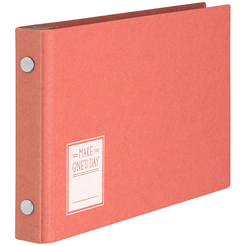マルマン ミニサイズ バインダー メイクワンズデイ レッド FM62-01のサムネイル