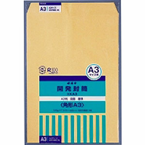 -------------------------------------------------------------- 画像はイメージです。 ※ PC環境により実際の色味や質感と異なって表示される場合がございます。 ※ 部品・パーツなどの一部の商品では本体の商品画像を使用しております。 ※ 製品の仕様・画像・パッケージは、メーカー側から予告なく変更される場合があります。 -------------------------------------------------------------- 元祖パック入りクラフト封筒。使いやすさを追求し豊富なサイズを取り揃えています。【仕様】紙厚：クラフト100g/平方メートルA3判図面・書類用入数：3枚古紙100％配合 【メーカー・ブランド】 okina / おきな 【#175】