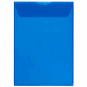 キングジム KING JIM ジャケットホルダー封筒タイプ A4タテ型 青 774