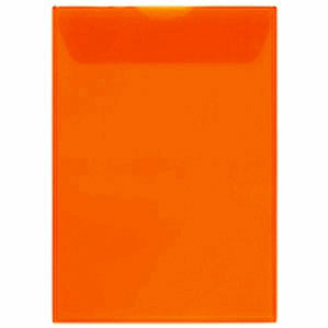 キングジム KING JIM ジャケットホルダー封筒タイプ A4タテ型 オレンジ 774