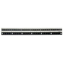 クツワ ブラック直線定規 31cm KB028