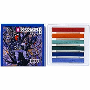 サクラクレパス コンテパステル 6色セットB CT6B