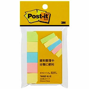 -------------------------------------------------------------- 画像はイメージです。 ※ PC環境により実際の色味や質感と異なって表示される場合がございます。 ※ 部品・パーツなどの一部の商品では本体の商品画像を使用しております。 ※ 製品の仕様・画像・パッケージは、メーカー側から予告なく変更される場合があります。 -------------------------------------------------------------- 古紙100％の再生紙を使用。環境保全を考え、資源をムダなく利用しています。見出しにぴったりのサイズです。楽しく色分けできます。【仕様】サイズ：50×15mm入数：100枚×5パッドフックタイプ色：イエロー×2、ピンク、ブルー、グリーン400964 【メーカー・ブランド】 住友スリーエム / すりーえむ / 3M 【#175】ポストイット 通常粘着ふせん/粘着メモシリーズ オフィスの定番、ポスト・イット 通常粘着ふせん/粘着メモ。 繰り返し貼ったりはがしたりでき、相手をいためません。 小さいサイズから大きいサイズまで、豊富なサイズと色を取り揃えています。