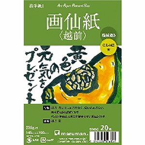 マルマン 絵手紙用ポストカード 画仙紙（越前） 機械漉き 20枚 S146Cのサムネイル