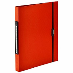 LIHIT LAB リヒトラブ SMART FIT リングファイル ツイストリング A4 オレンジ F-7540-4