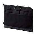 LIHIT LAB リヒトラブ ART FIT ACTACT バッグインバッグ ヨコ型 ブラック A-7681-24(2)