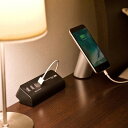 サンワサプライ クランプ式USB充電器 USB4ポート ブラック ACA-IP50BK(2)
