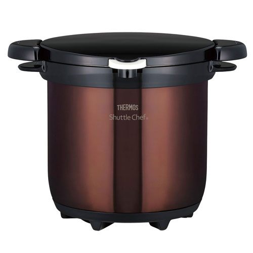 THERMOS サーモス 真空保温調理器 シャトルシェフ KBG-4500 クリアブラウン CBW